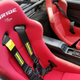 The old setup. The thief took about $5k worth of gear, and the Miata was placed in storage for months. I bought and later sold blue S2000 seats, and a few others before deciding to go with authentic Brides